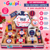Kit imprimible  plantillas  para desayunos sorpresa  San Valentín