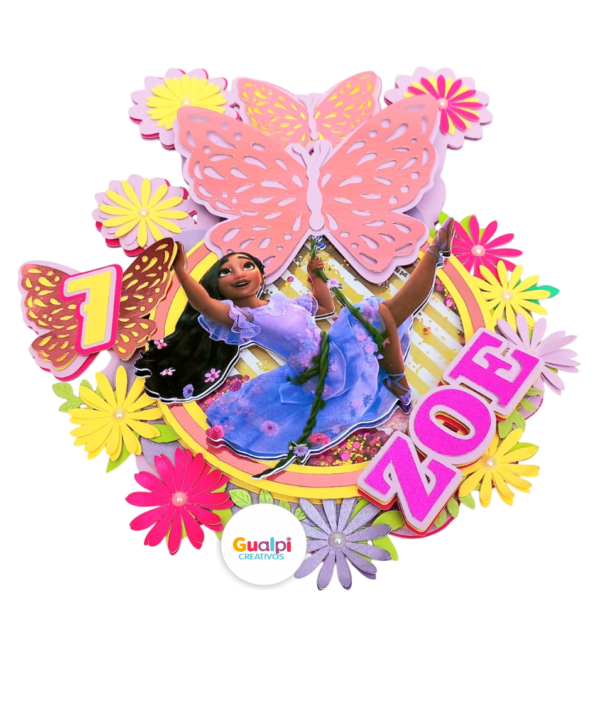 ✨ Topper shaker Encanto  | Archivo SVG - Imagen 2