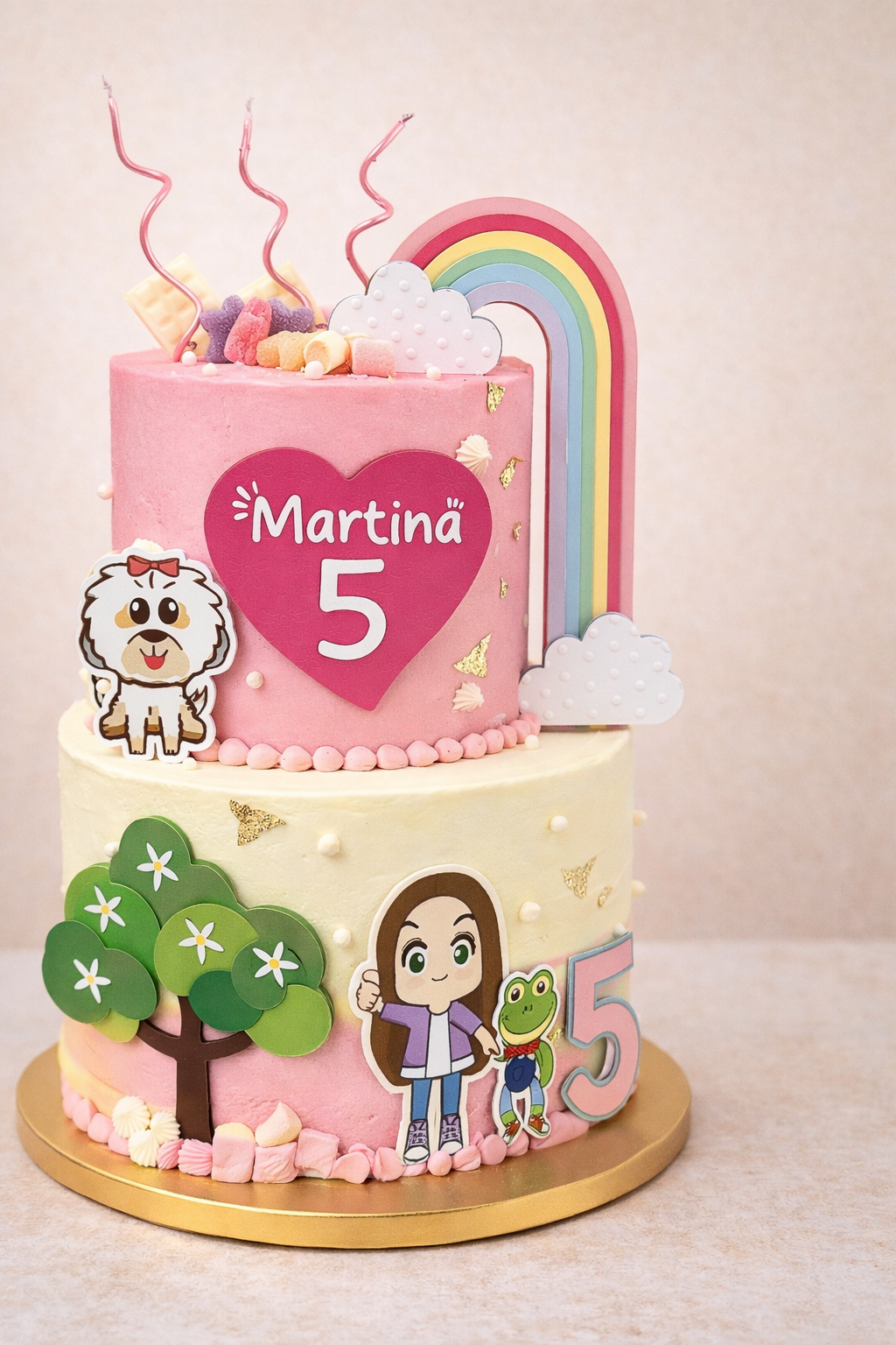 Topper Lara Campos Para Cameo GRATIS – Archivo en Capas SVG - Imagen 2