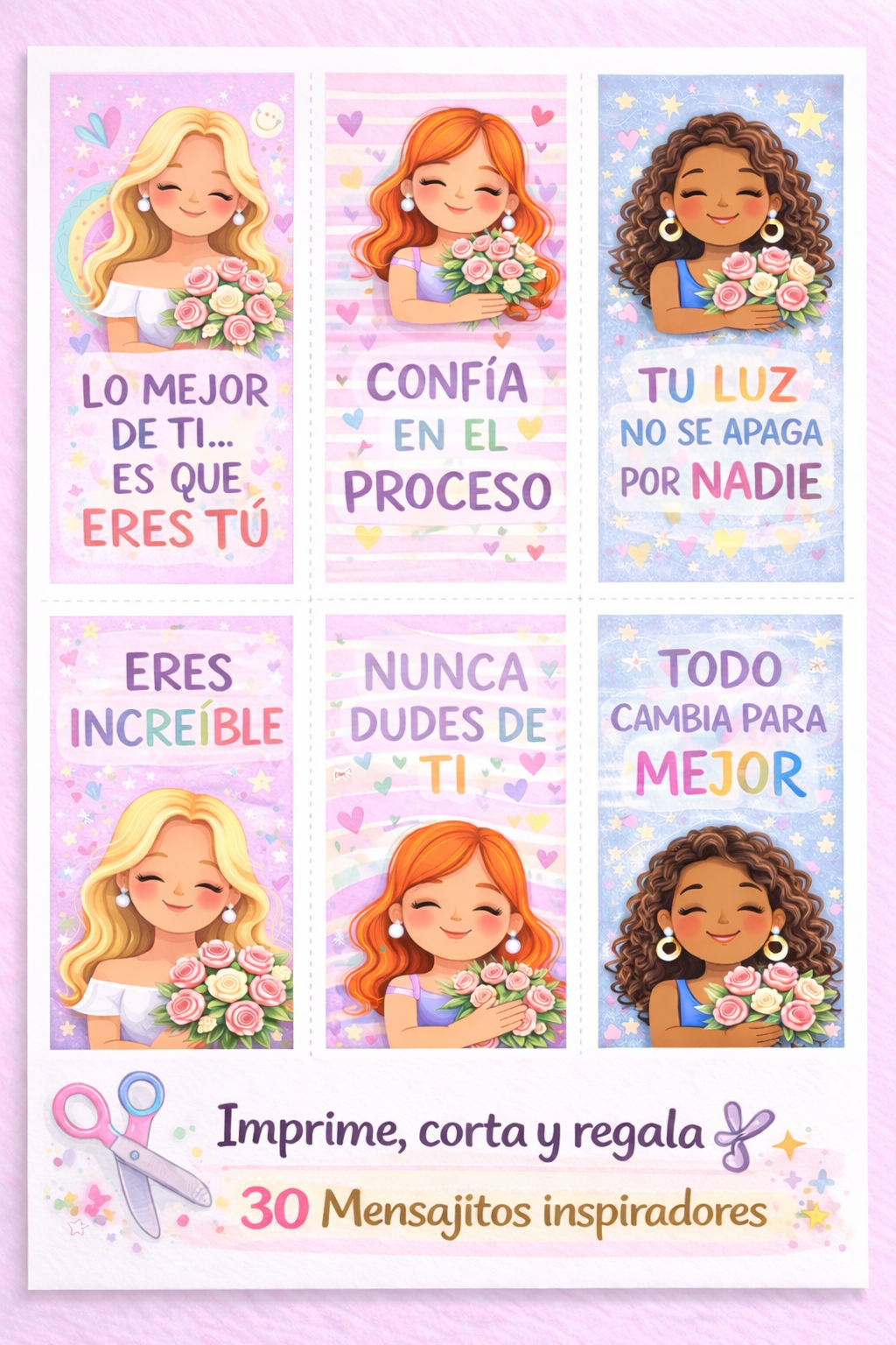 Tarjetas Motivacionales para Aretes +60 Diseños GRATIS DIA DE LA MUJER | Kit Imprimible para Emprendedoras - Imagen 3