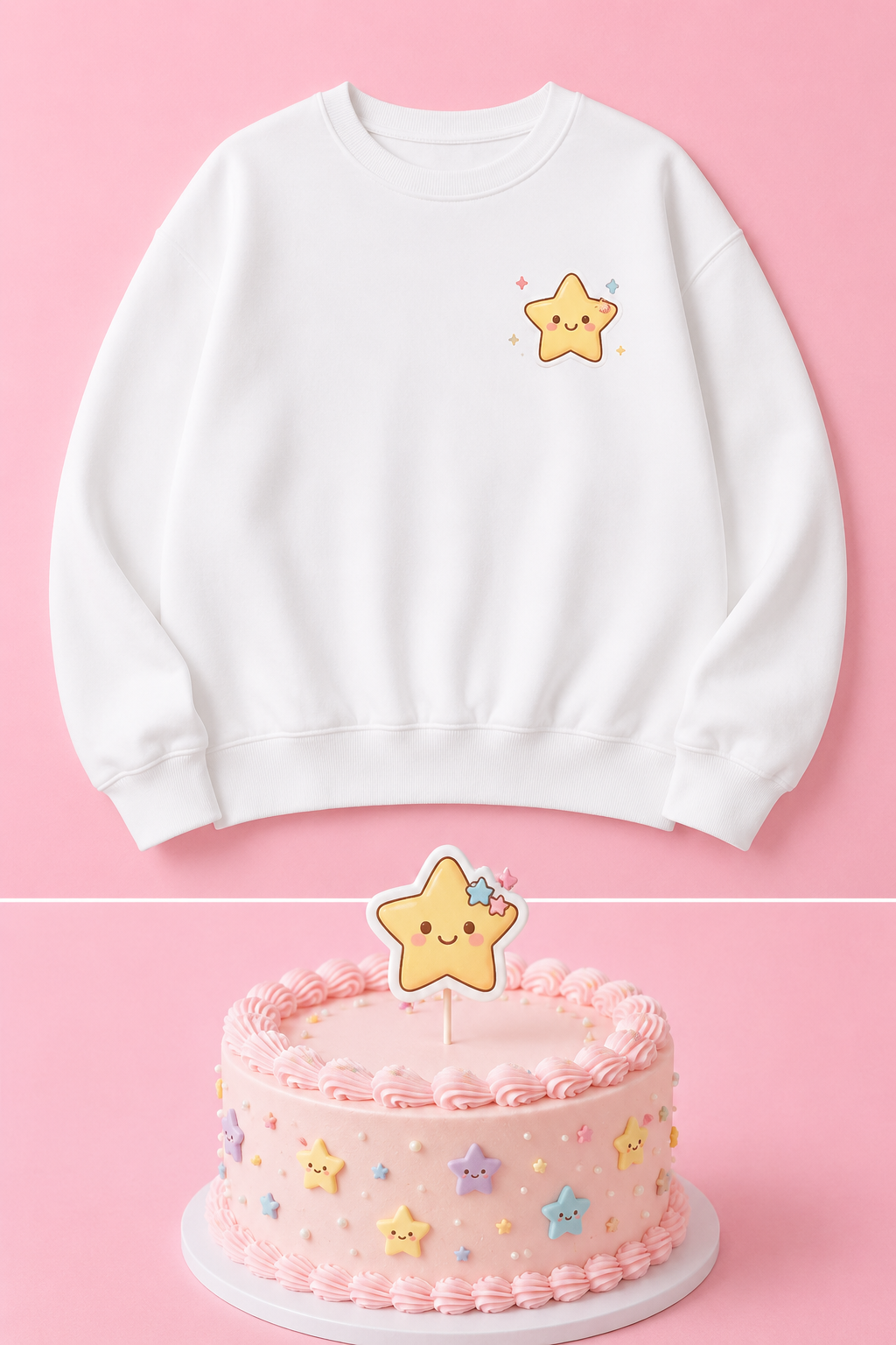 Plantillas 30 Estrellas Kawaii Coquette GRATIS | SVG Cricut + Silhouette Cameo | Estrellas Aesthetic Descargables - Imagen 2
