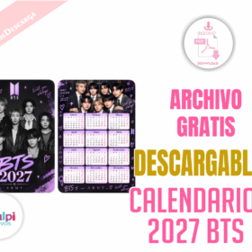 Calendario BTS 2027 PDF – Calendario Gratis Descargable