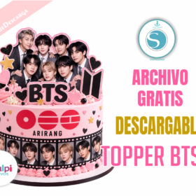Topper BTS para Cameo – Archivo Gratis Descargable
