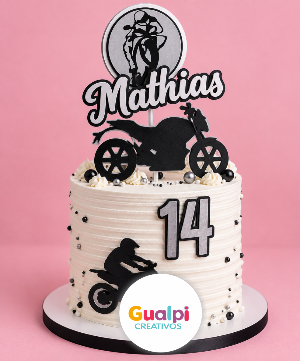 Topper Motos ARCHIVO GRATIS para Cameo - Imagen 2