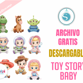 Toy Story Baby para Cameo | Archivo Digital Descargable